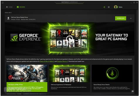 Download GeForce Experience: NVIDIA